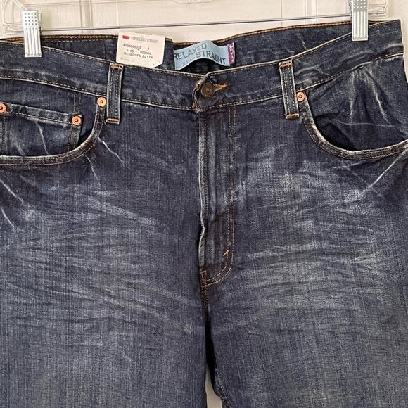 NWT! Levi's 559 Jeans Men`s 36 x 30 Relaxed Straight Leg Fit Blue Jean Denim - Picture 2 of 12